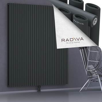 Tano Aluminium Radiator 2000x1848 Dark Anthracite Bottom Middle 50mm