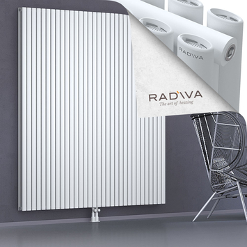 Tano Aluminium Radiator 2000x1848 White Bottom Middle 50mm