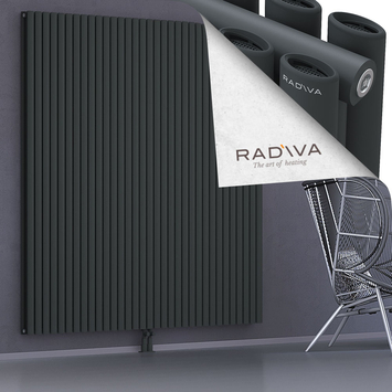 Tano Aluminium Radiator 2000x1906 Dark Anthracite Bottom Middle 50mm
