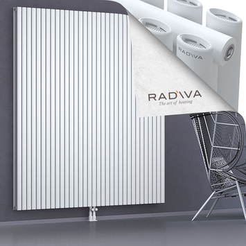 Tano Aluminium Radiator 2000x1906 White Bottom Middle 50mm
