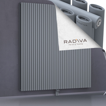 Tano Aluminium Radiator 2000x2138 Grey Bottom Middle 50mm
