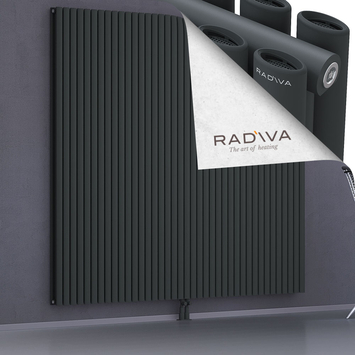 Tano Aluminium Radiator 2000x2254 Dark Anthracite Bottom Middle 50mm