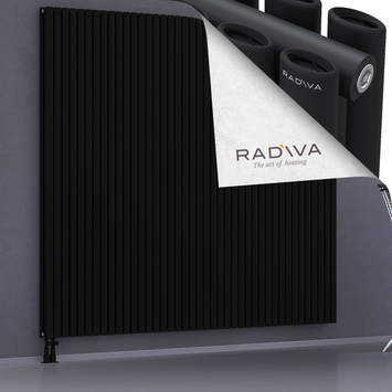 Tano Aluminium Radiator 2000x2370 Black Bottom Left 50mm