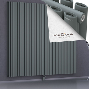 Tano Aluminium Radiator 2000x2428 Anthracite Bottom Middle 50mm