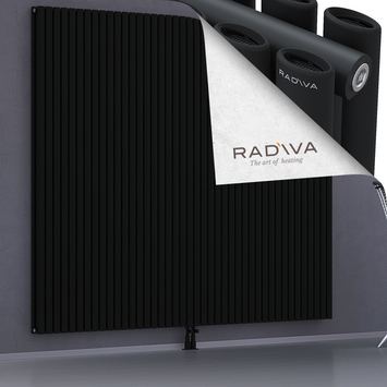 Tano Aluminium Radiator 2000x2428 Black Bottom Middle 50mm