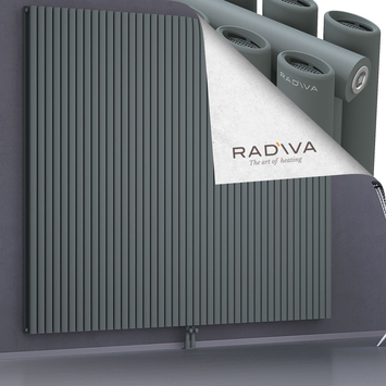 Tano Aluminium Radiator 2000x2486 Anthracite Bottom Middle 50mm