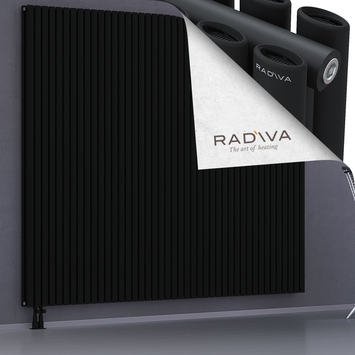 Tano Aluminium Radiator 2000x2486 Black Bottom Left 50mm