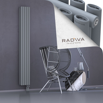 Tano Aluminium Radiator 2000x282 Grey Bottom Right 50mm