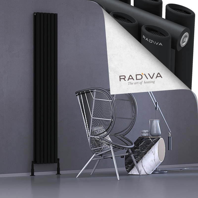 Tano Aluminium Radiator 2000x340 Black 