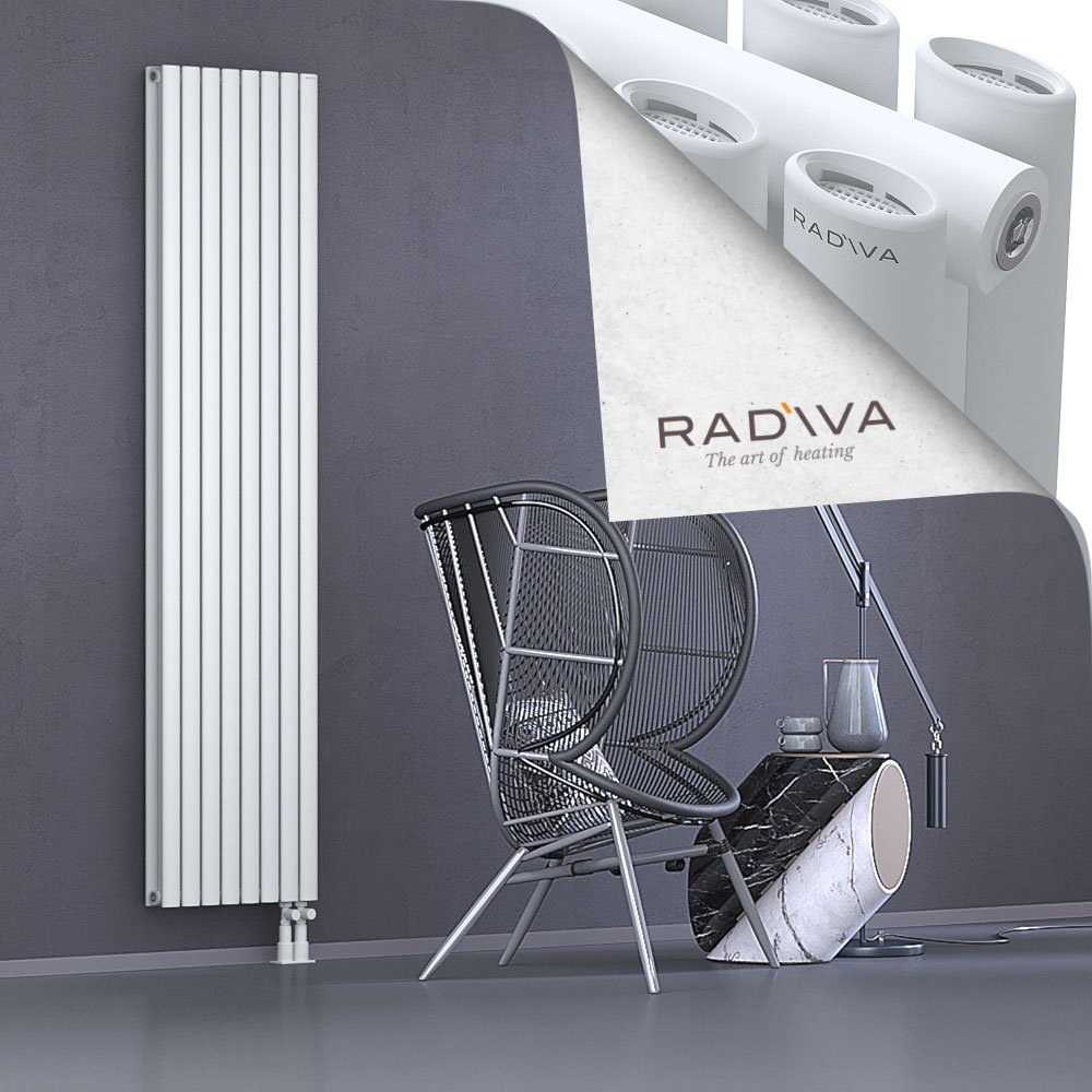 Tano Aluminium Radiator 2000x456 White - 3