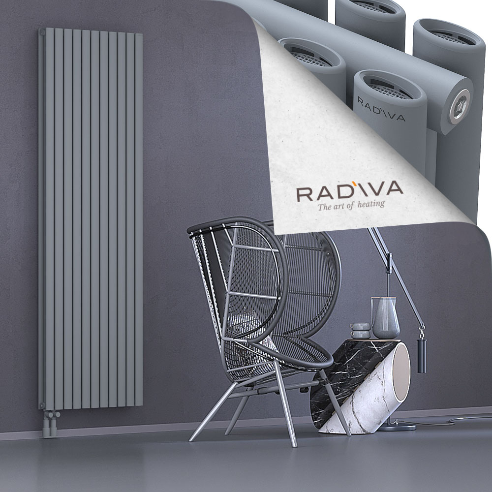 Tano Aluminium Radiator 2000x630 Grey - 4