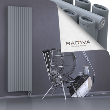 Tano Aluminium Radiator 2000x688 Grey Bottom Right 50mm