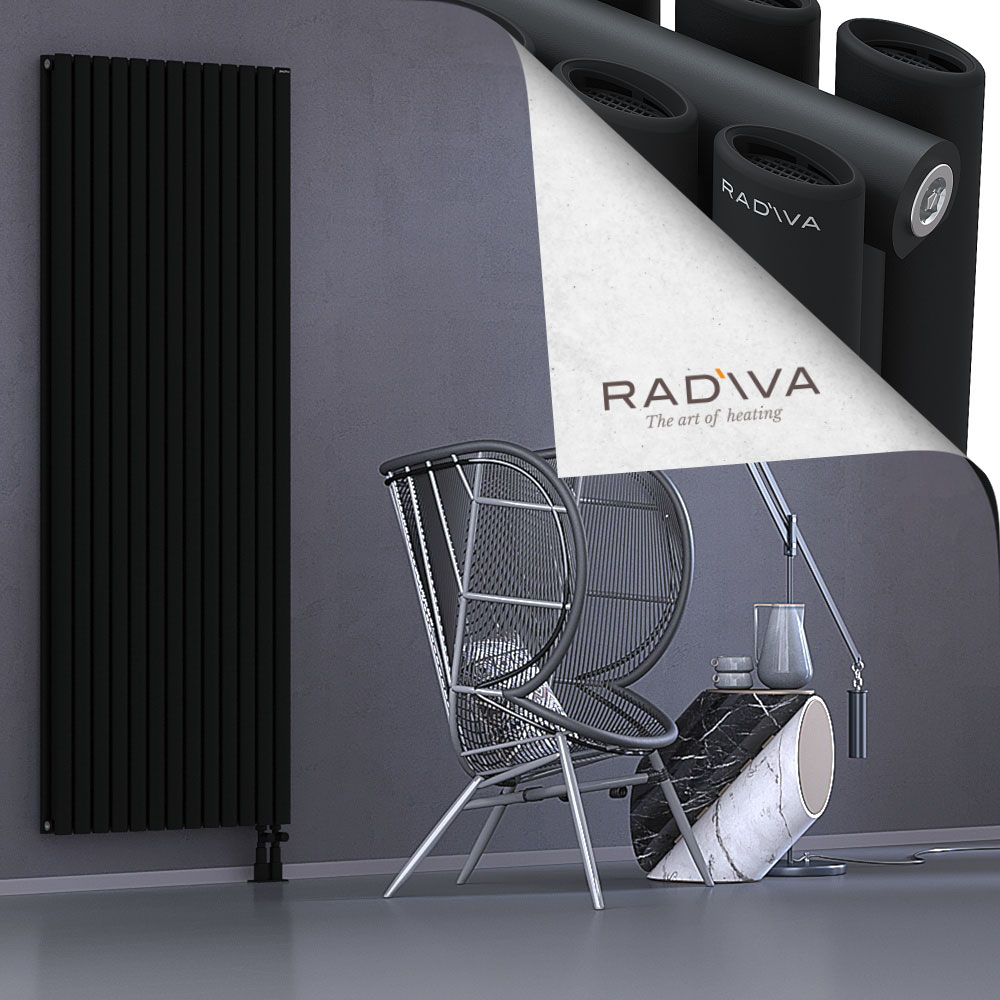 Tano Aluminium Radiator 2000x746 Black - 3