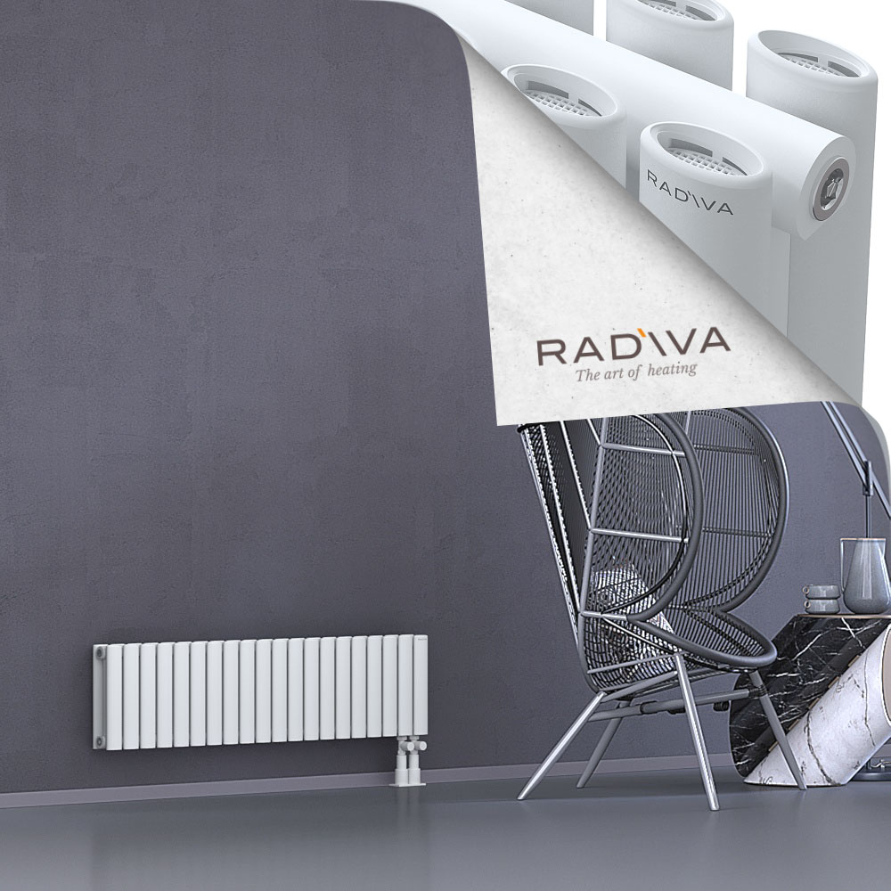 Tano Aluminium Radiator 300x1152 White - 3
