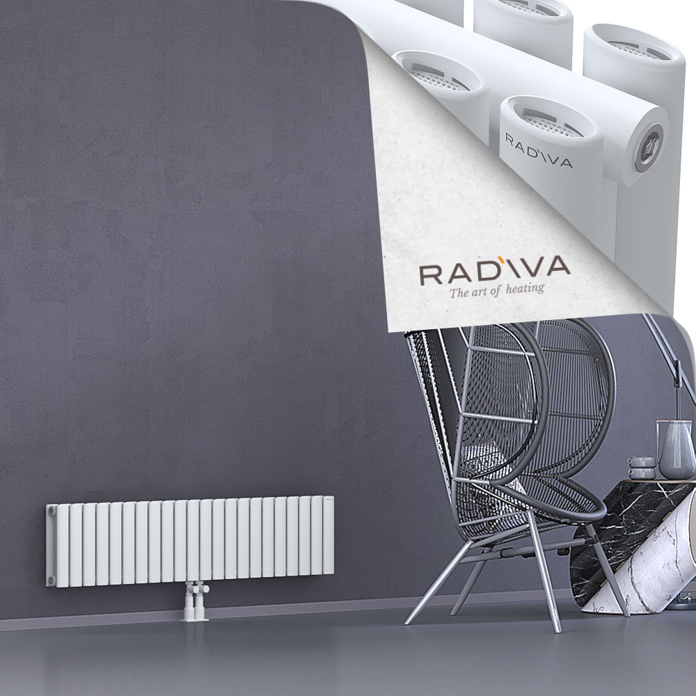 Tano Aluminium Radiator 300x1268 White - 2