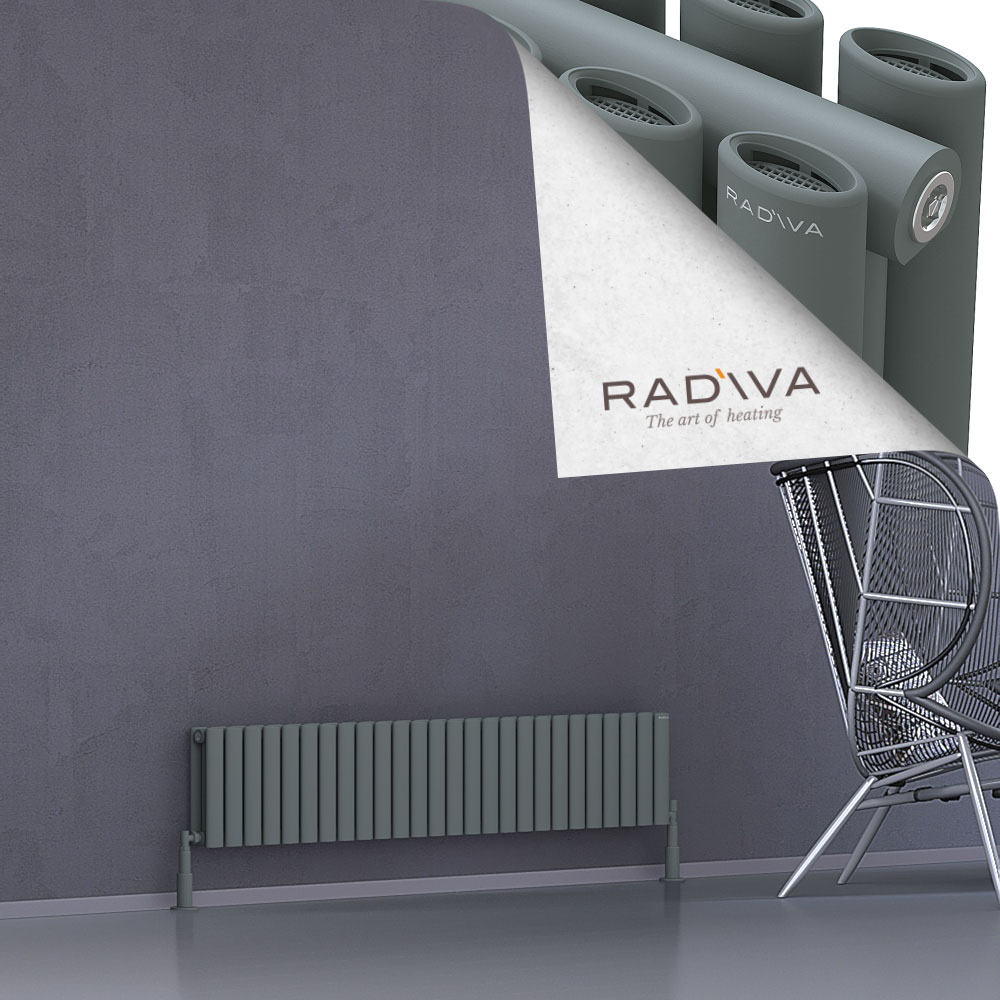 Tano Aluminium Radiator 300x1500 Anthracite - 1