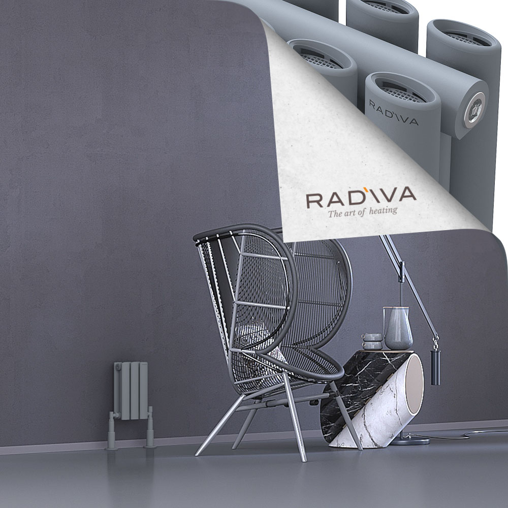 Tano Aluminium Radiator 300x166 Grey - 1