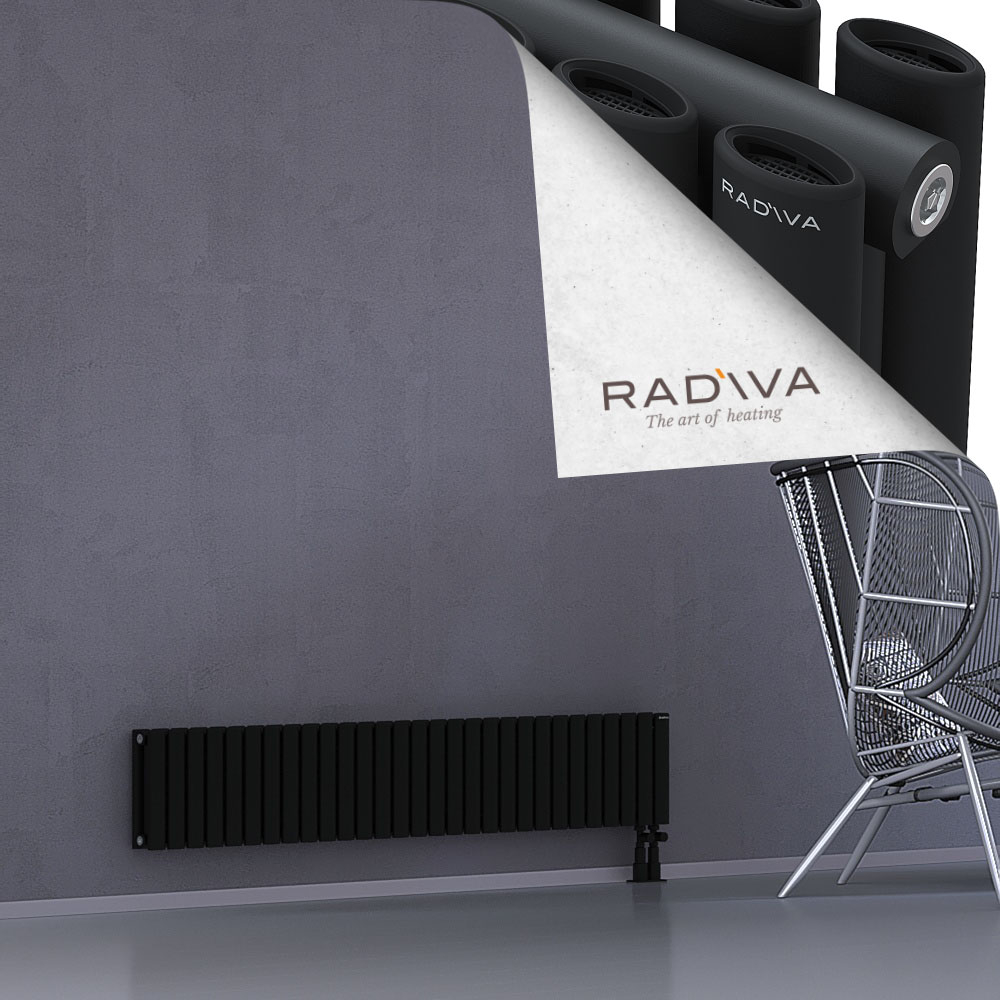 Tano Aluminium Radiator 300x1674 Black - 3