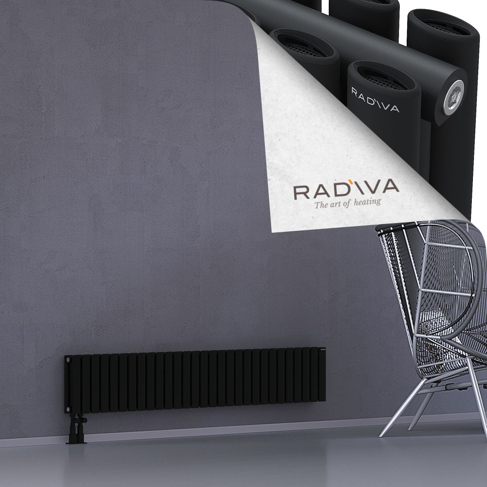 Tano Aluminium Radiator 300x1674 Black - 4