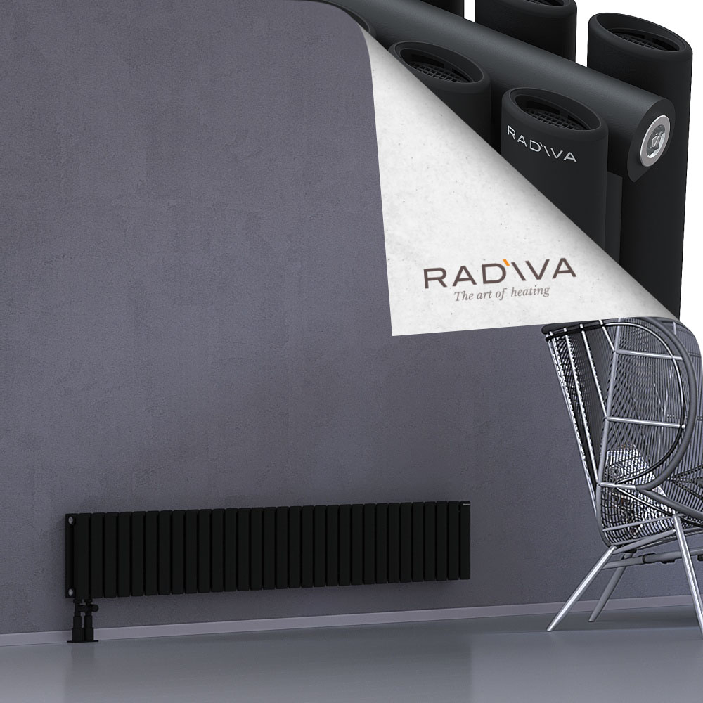 Tano Aluminium Radiator 300x1790 Black - 4
