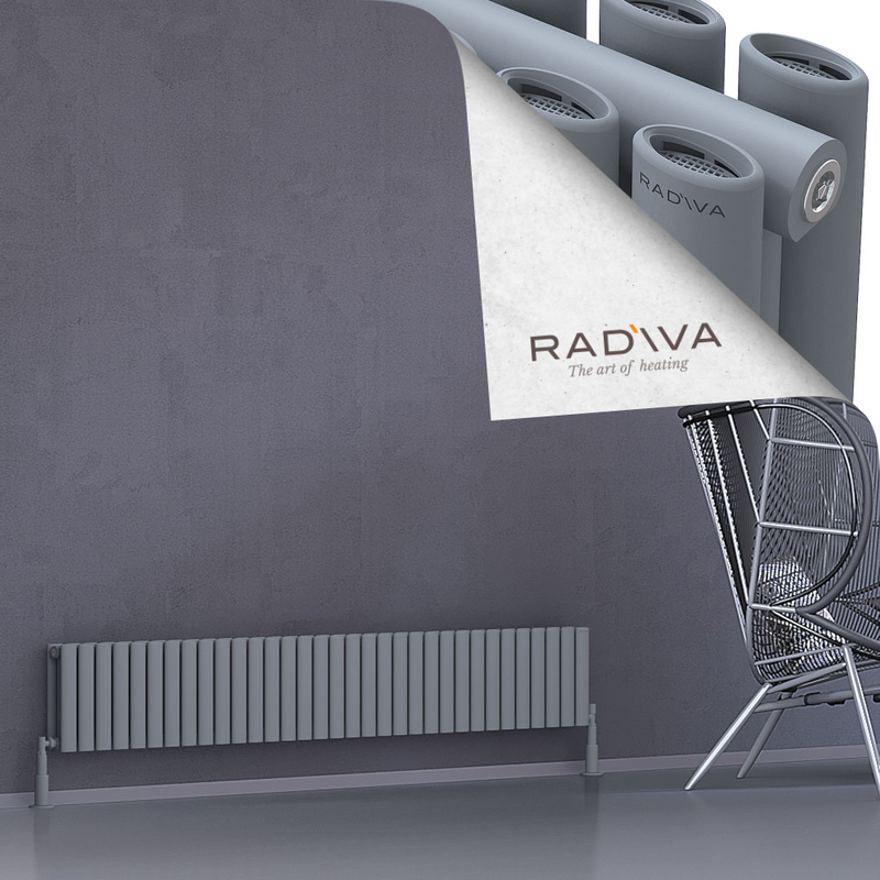Tano Aluminium Radiator 300x1906 Grey