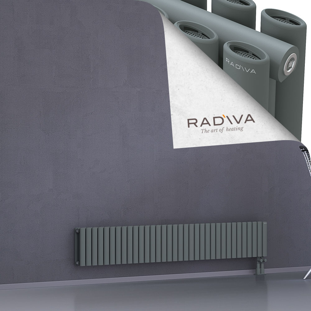Tano Aluminium Radiator 300x1964 Anthracite - 3