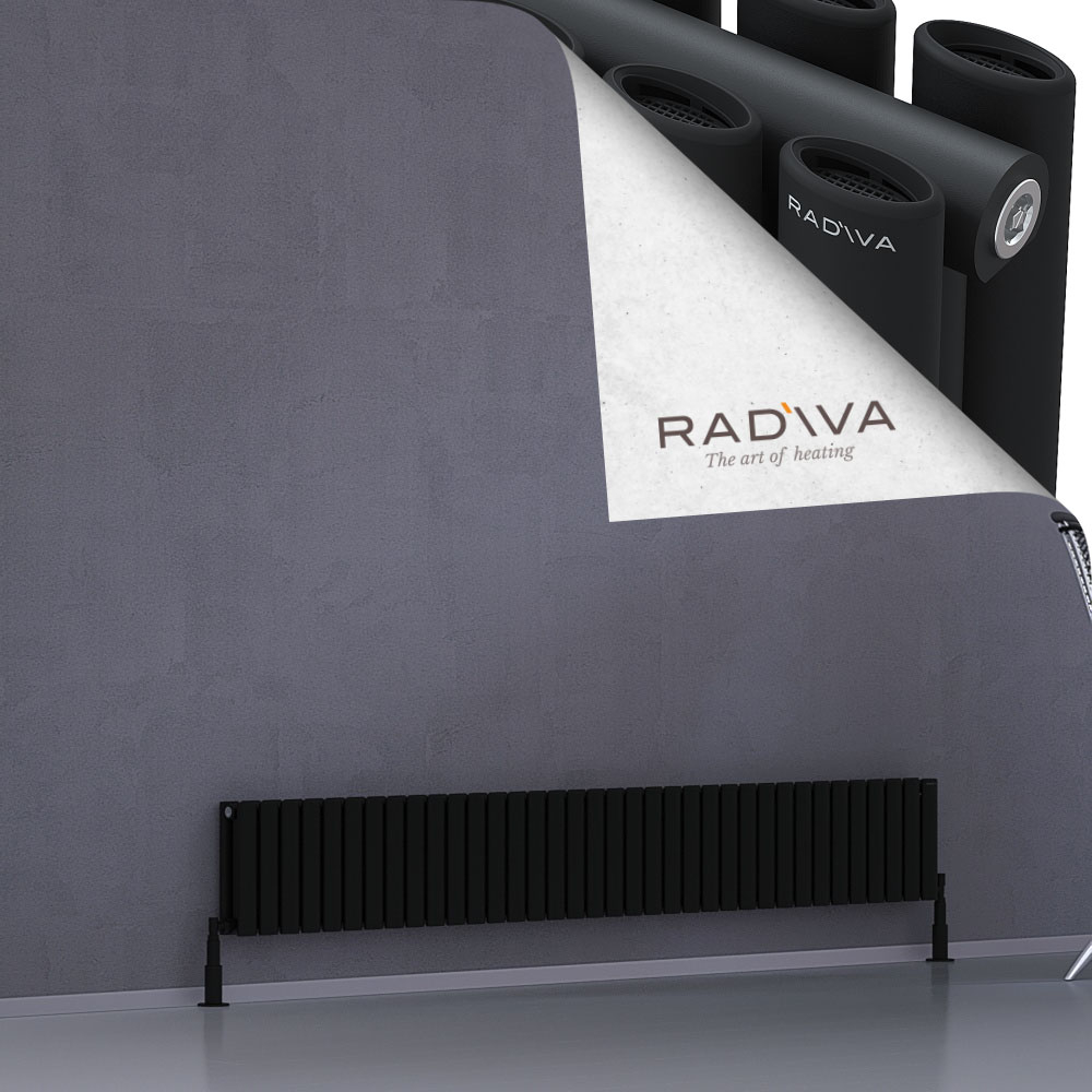 Tano Aluminium Radiator 300x2080 Black - 1