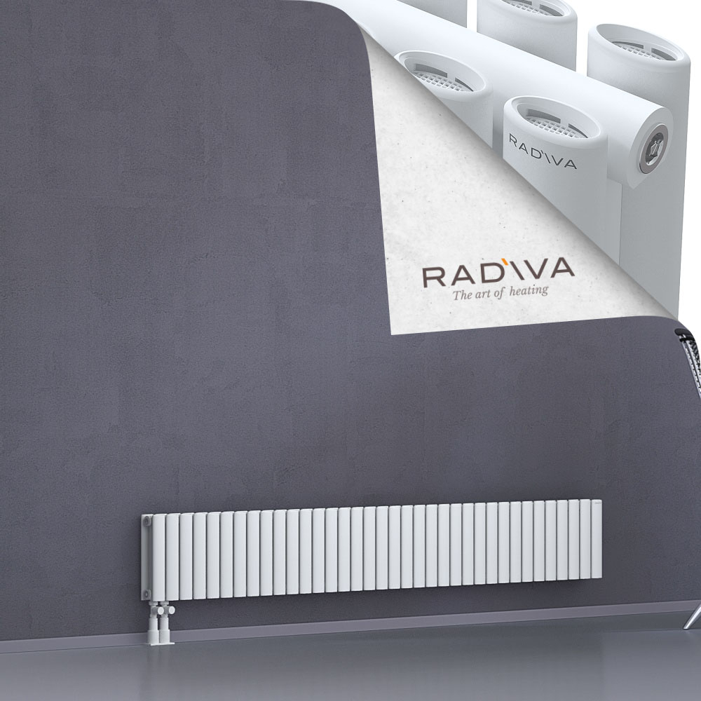 Tano Aluminium Radiator 300x2080 White - 4