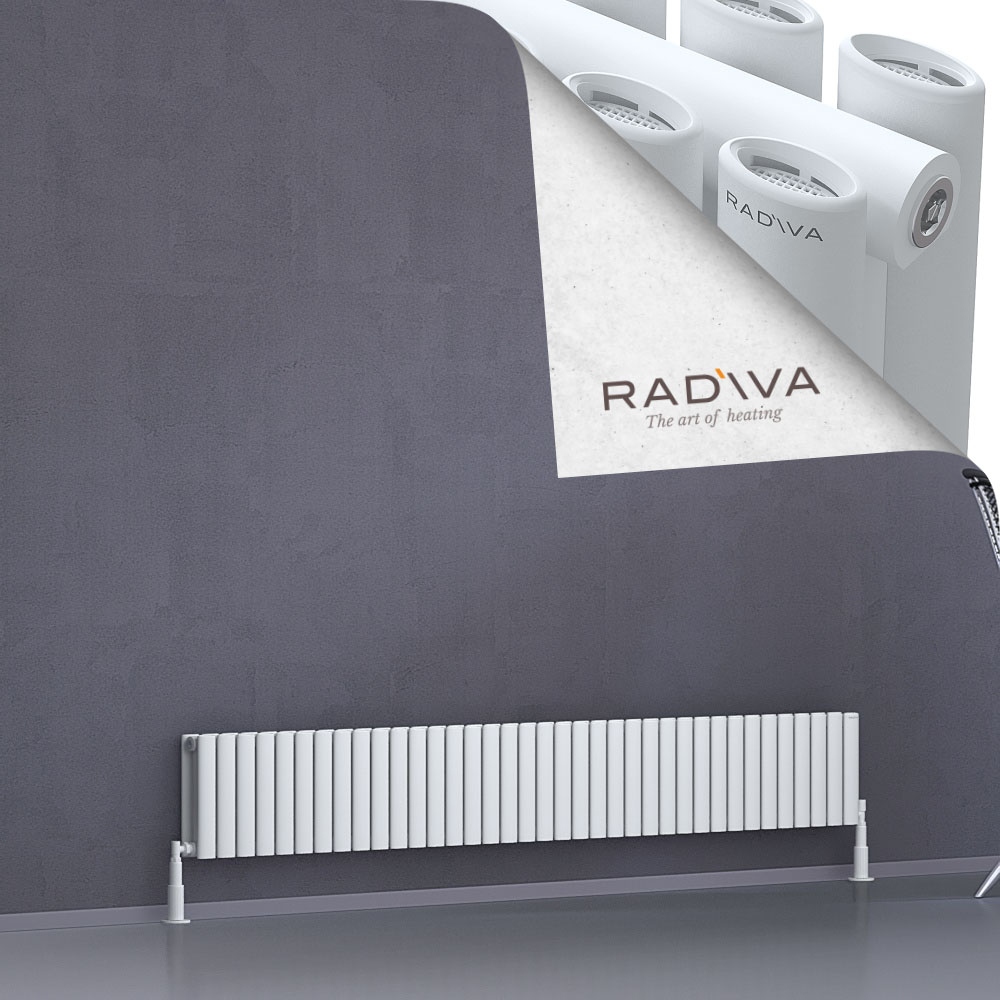 Tano Aluminium Radiator 300x2138 White - 1