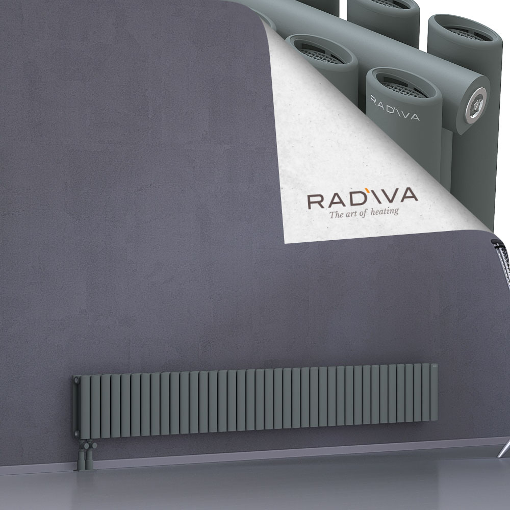 Tano Aluminium Radiator 300x2254 Anthracite - 4