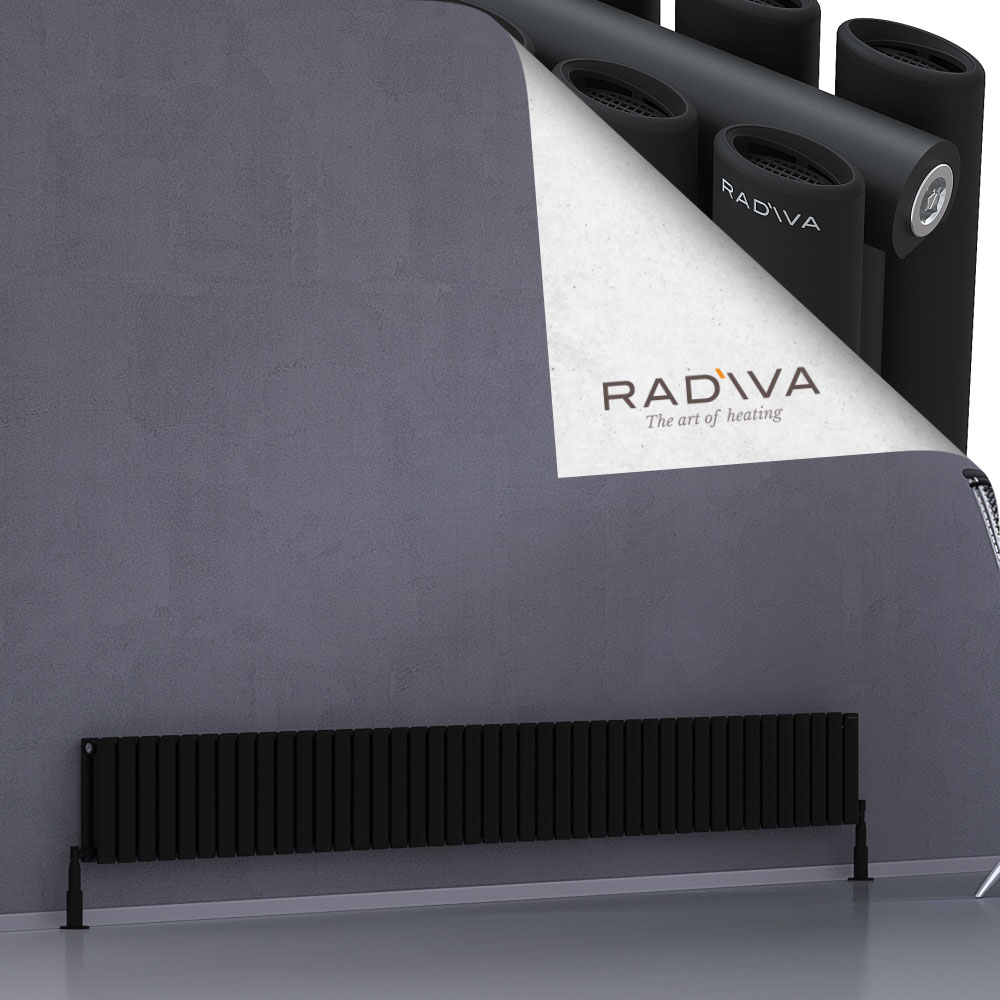 Tano Aluminium Radiator 300x2428 Black - 1