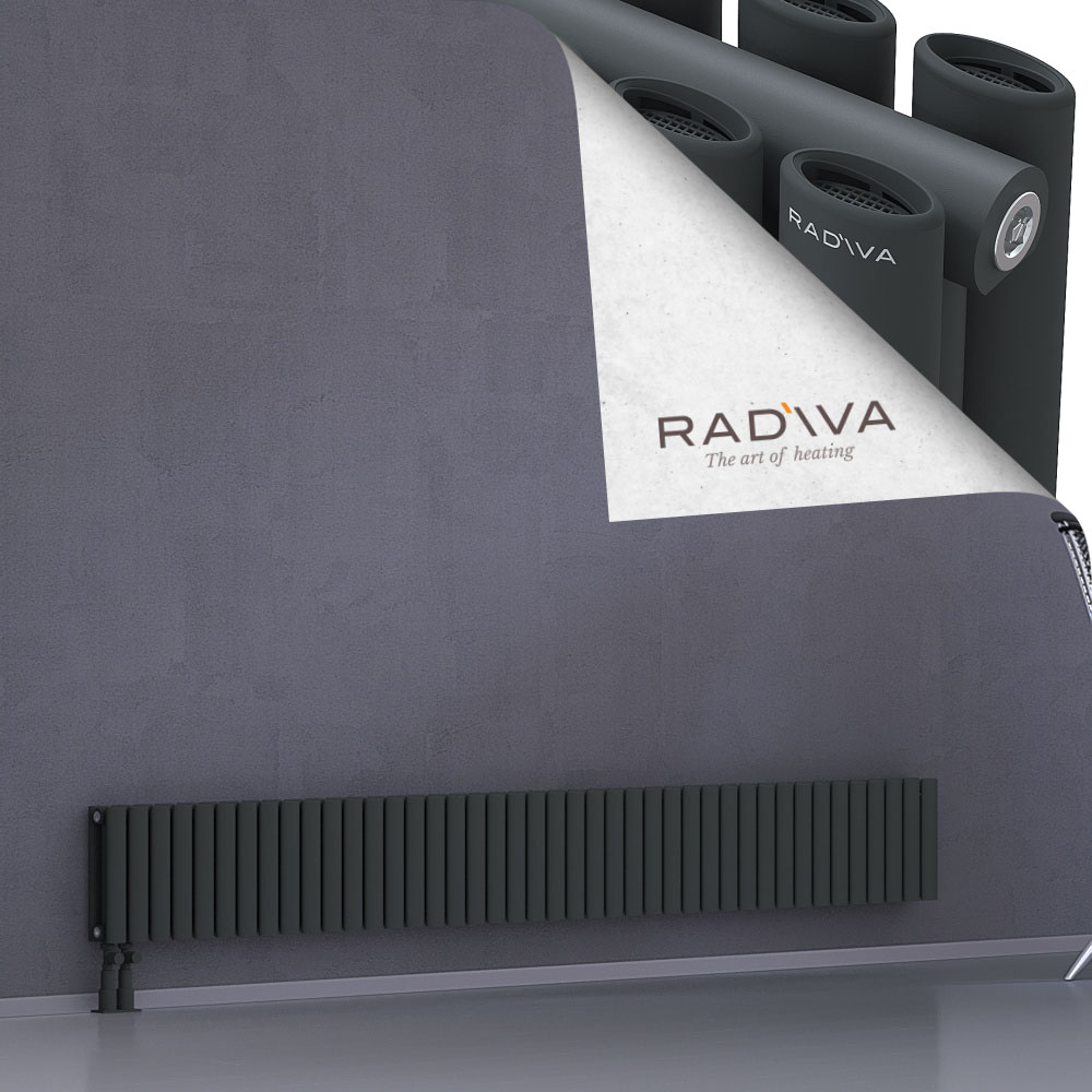 Tano Aluminium Radiator 300x2428 Dark Anthracite - 4