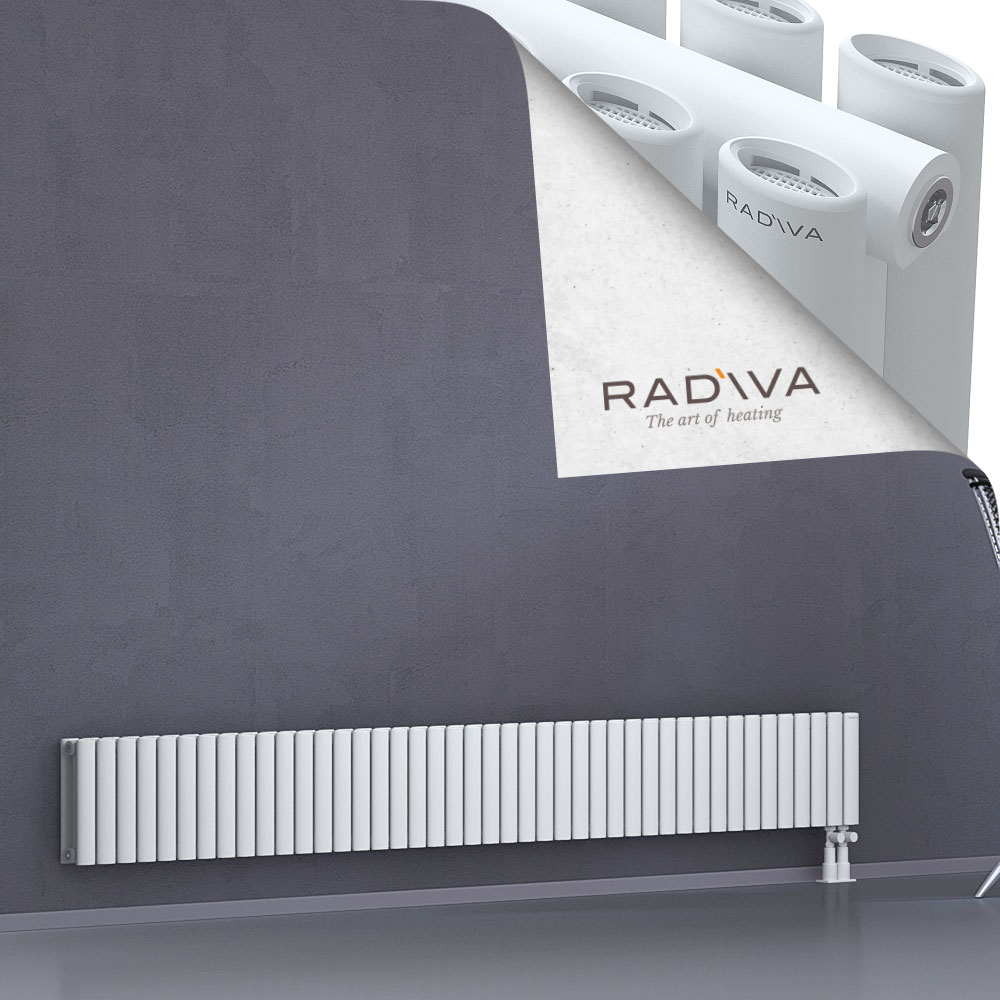 Tano Aluminium Radiator 300x2486 White - 3