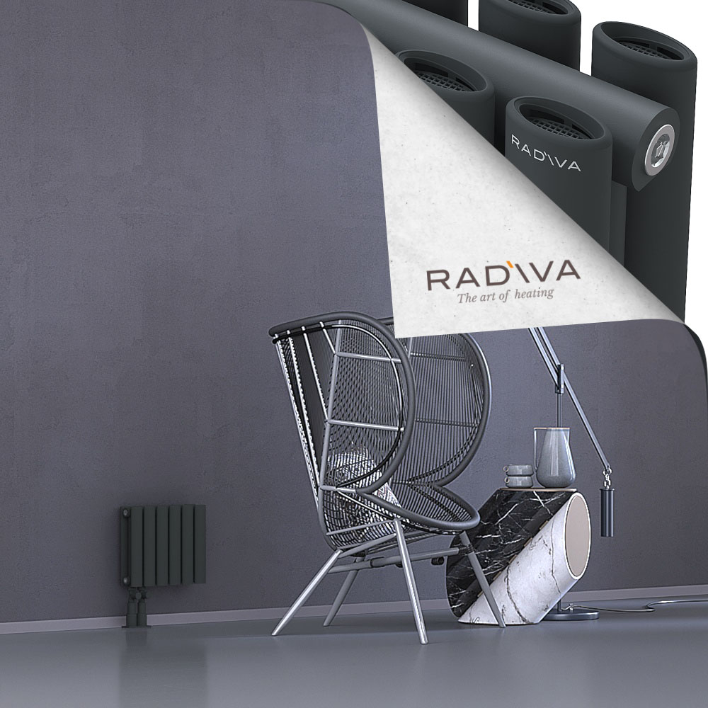 Tano Aluminium Radiator 300x340 Dark Anthracite - 4