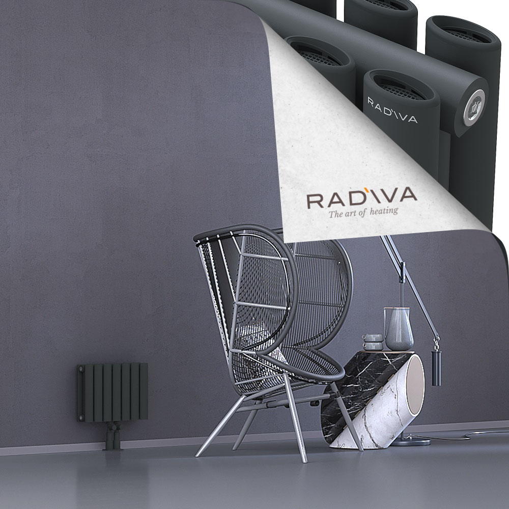 Tano Aluminium Radiator 300x398 Dark Anthracite - 2