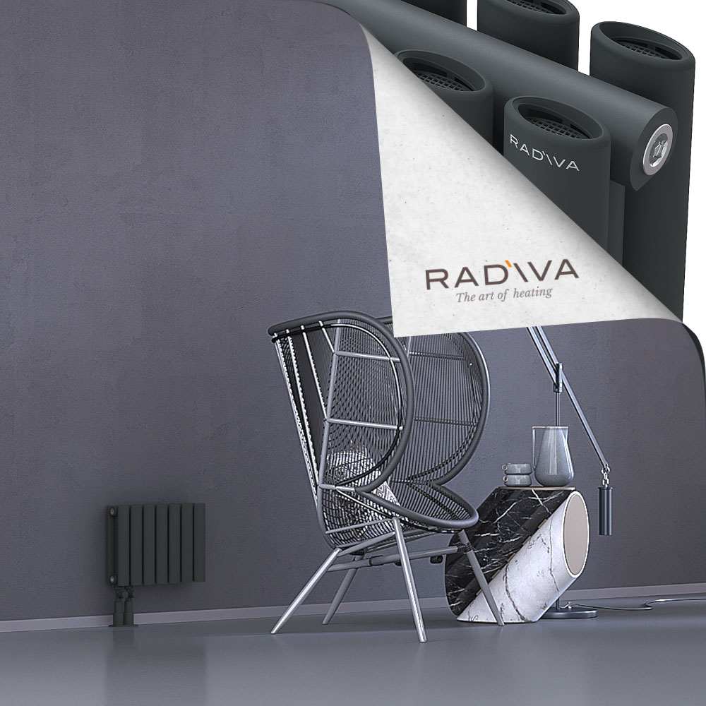 Tano Aluminium Radiator 300x398 Dark Anthracite - 4