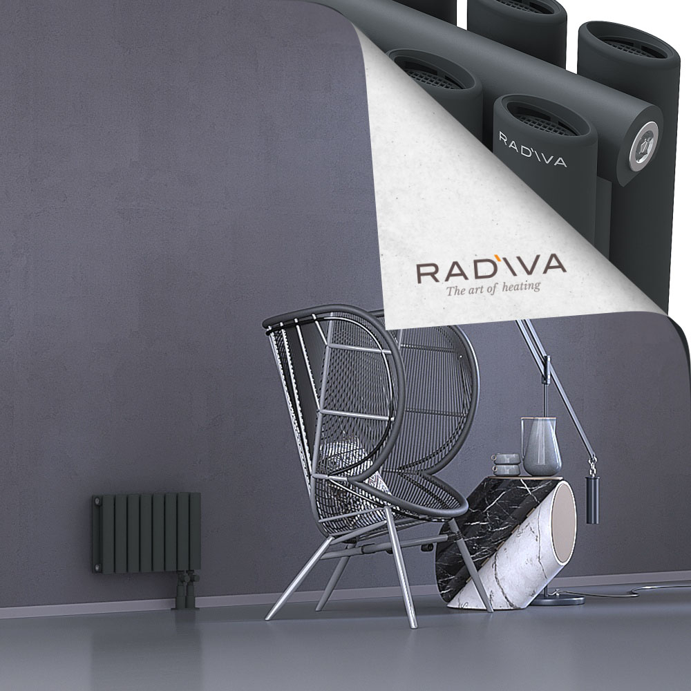 Tano Aluminium Radiator 300x456 Dark Anthracite - 3