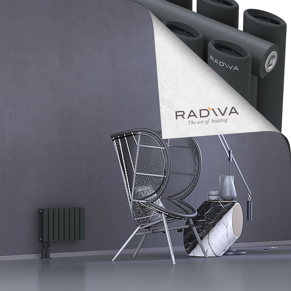 Tano Aluminium Radiator 300x456 Dark Anthracite - 4
