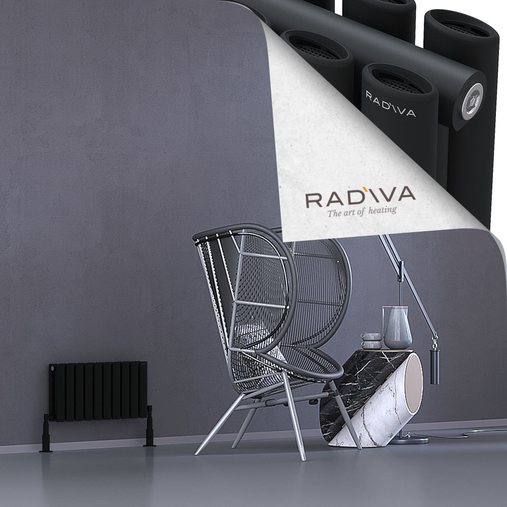 Tano Aluminium Radiator 300x572 Black - 1