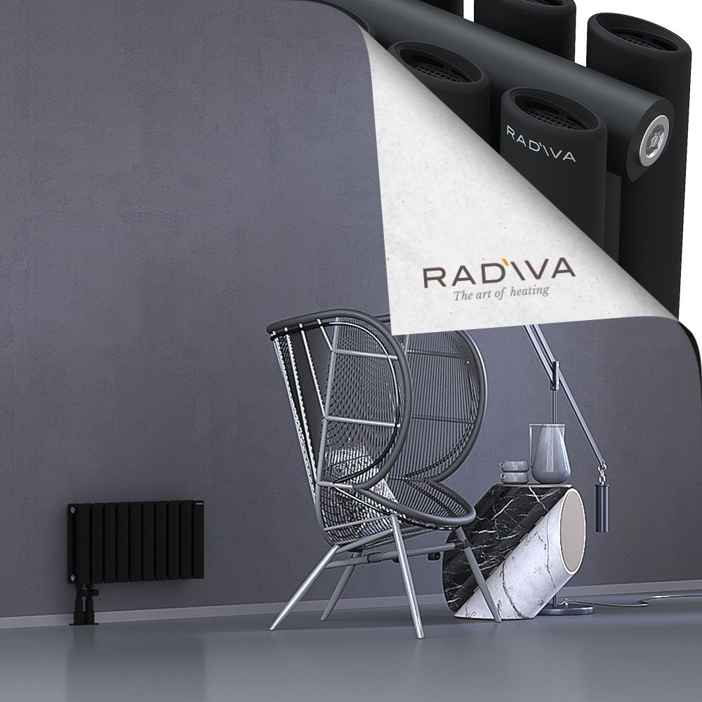 Tano Aluminium Radiator 300x572 Black - 4