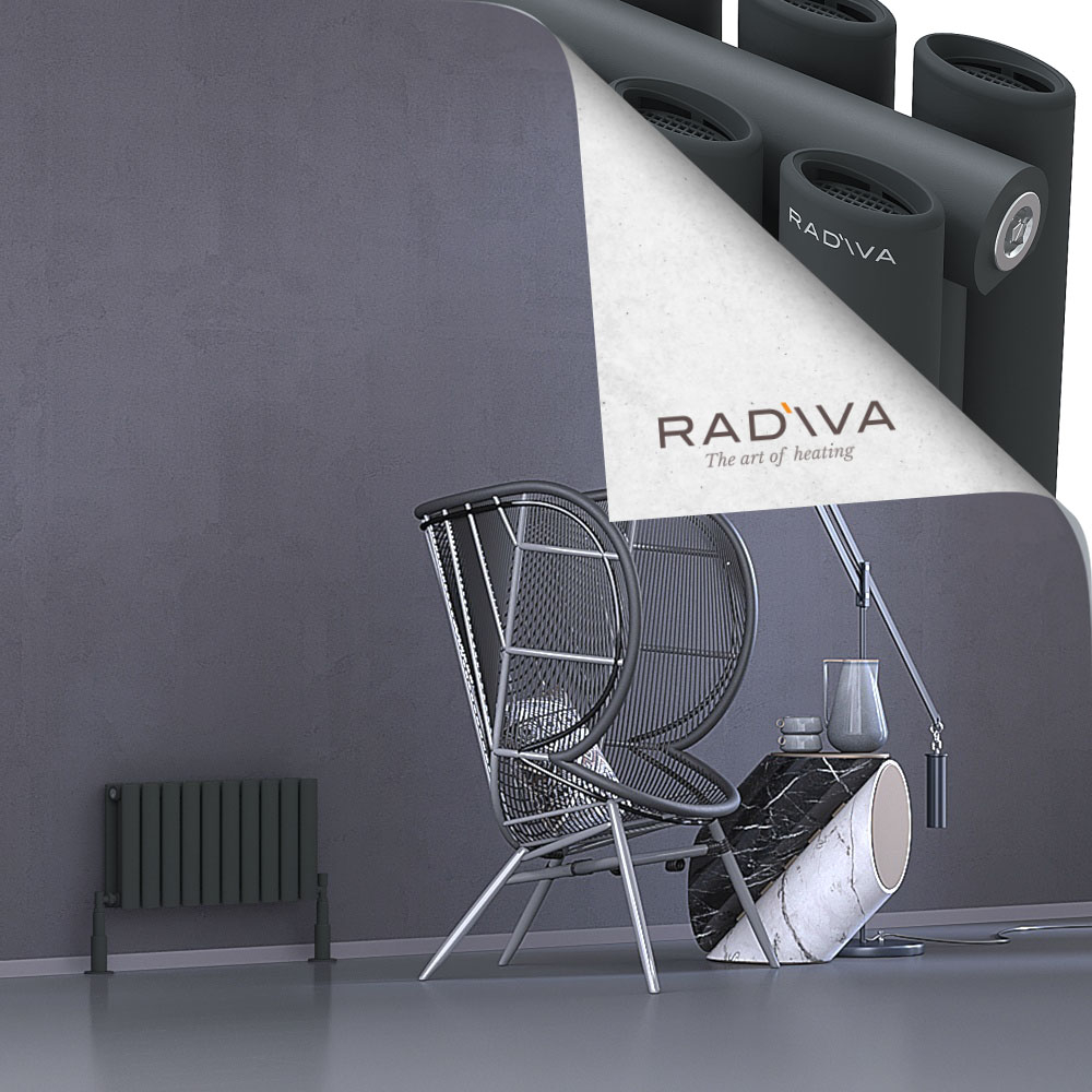 Tano Aluminium Radiator 300x572 Dark Anthracite - 1