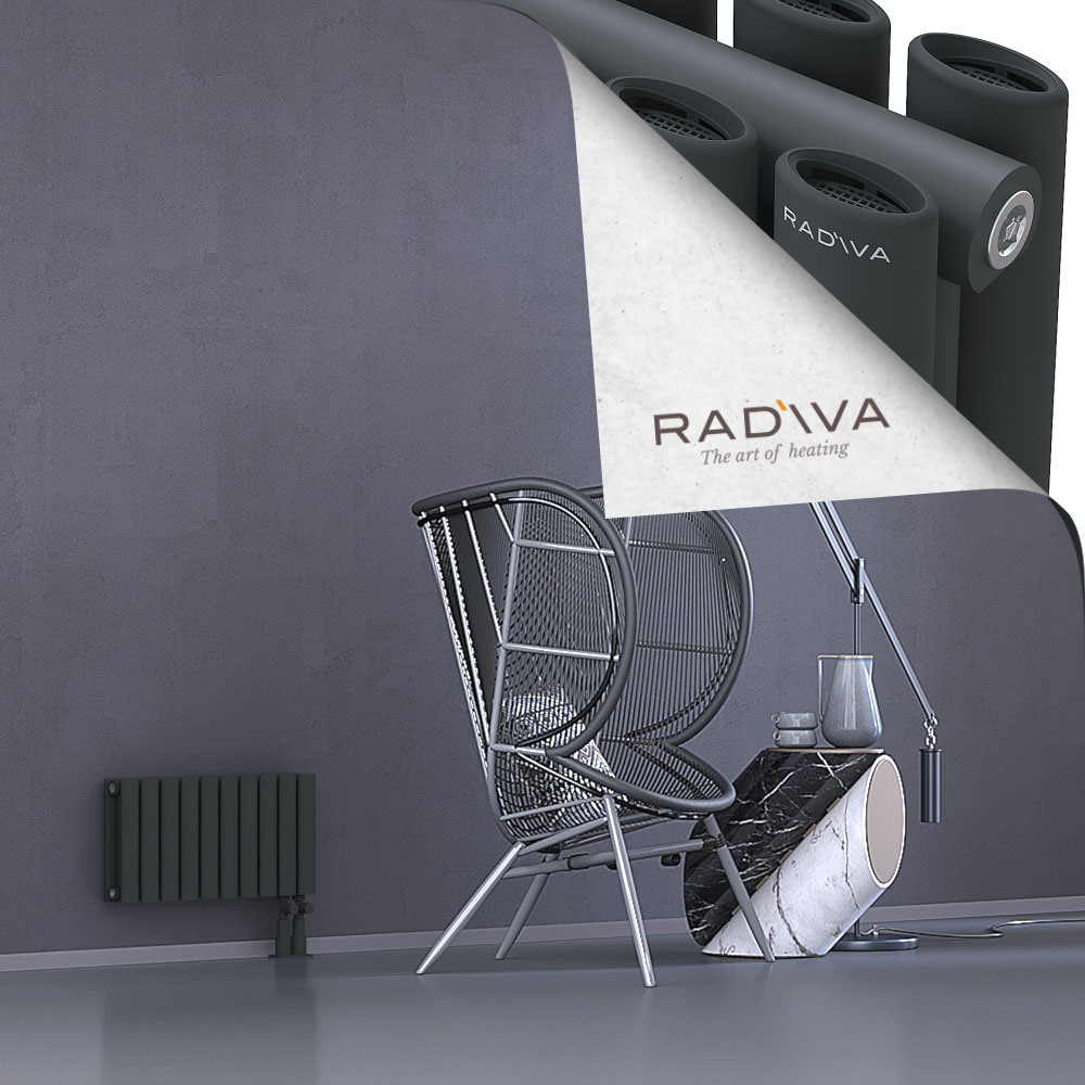 Tano Aluminium Radiator 300x572 Dark Anthracite - 3