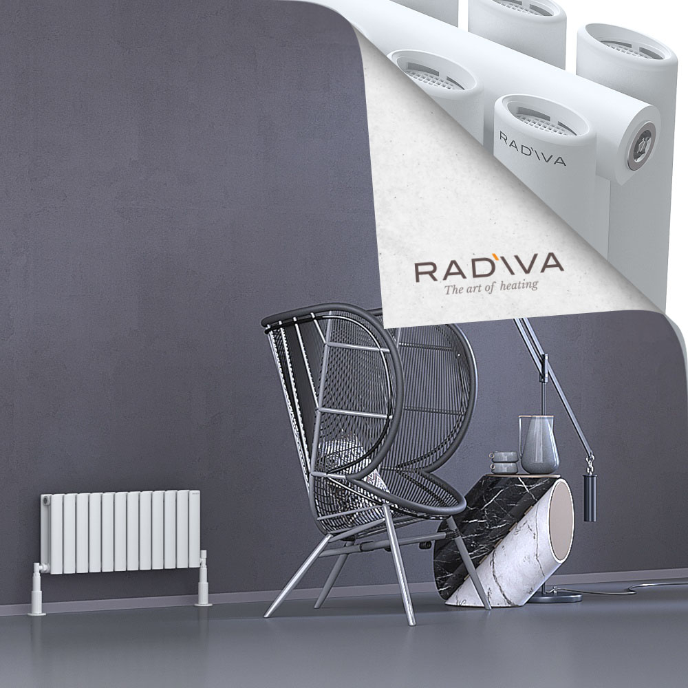 Tano Aluminium Radiator 300x688 White - 1