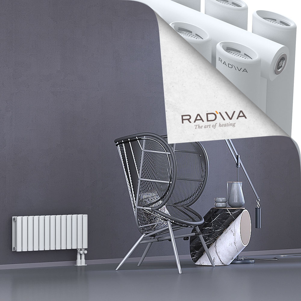 Tano Aluminium Radiator 300x746 White - 3
