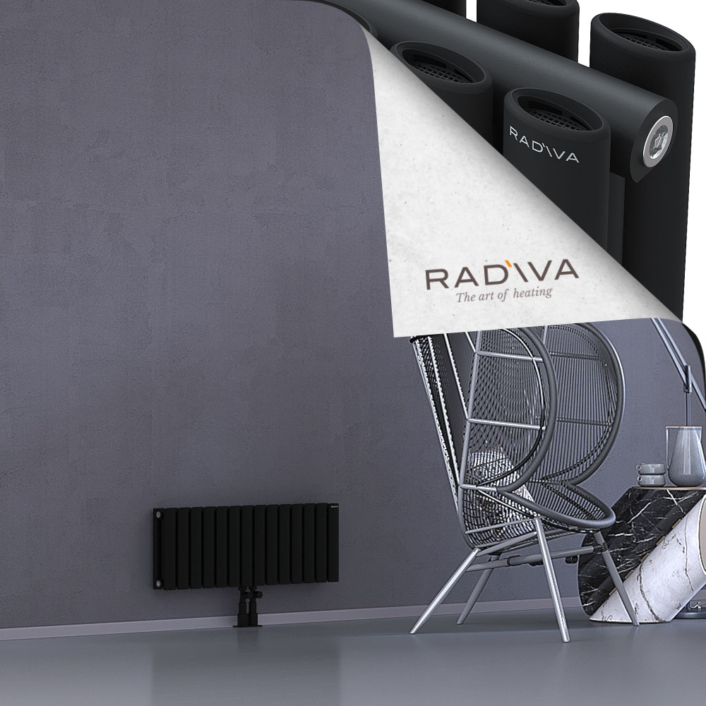 Tano Aluminium Radiator 300x804 Black - 2