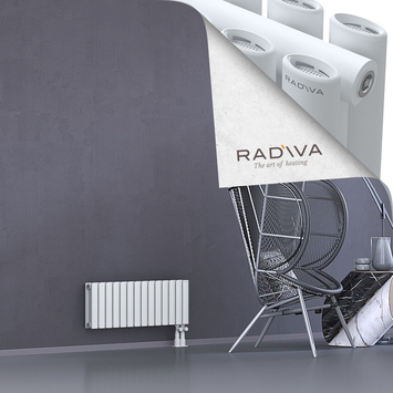 Tano Aluminium Radiator 300x804 White Bottom Right 50mm