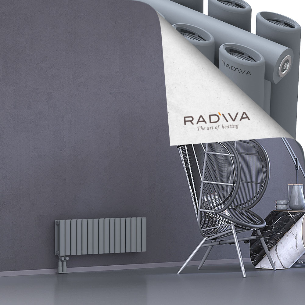 Tano Aluminium Radiator 300x920 Grey - 4