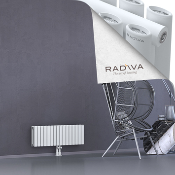 Tano Aluminium Radiator 300x920 White Bottom Middle 50mm