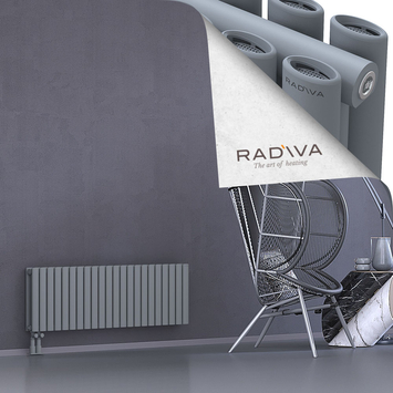 Tano Aluminium Radiator 400x1268 Grey Bottom Left 50mm