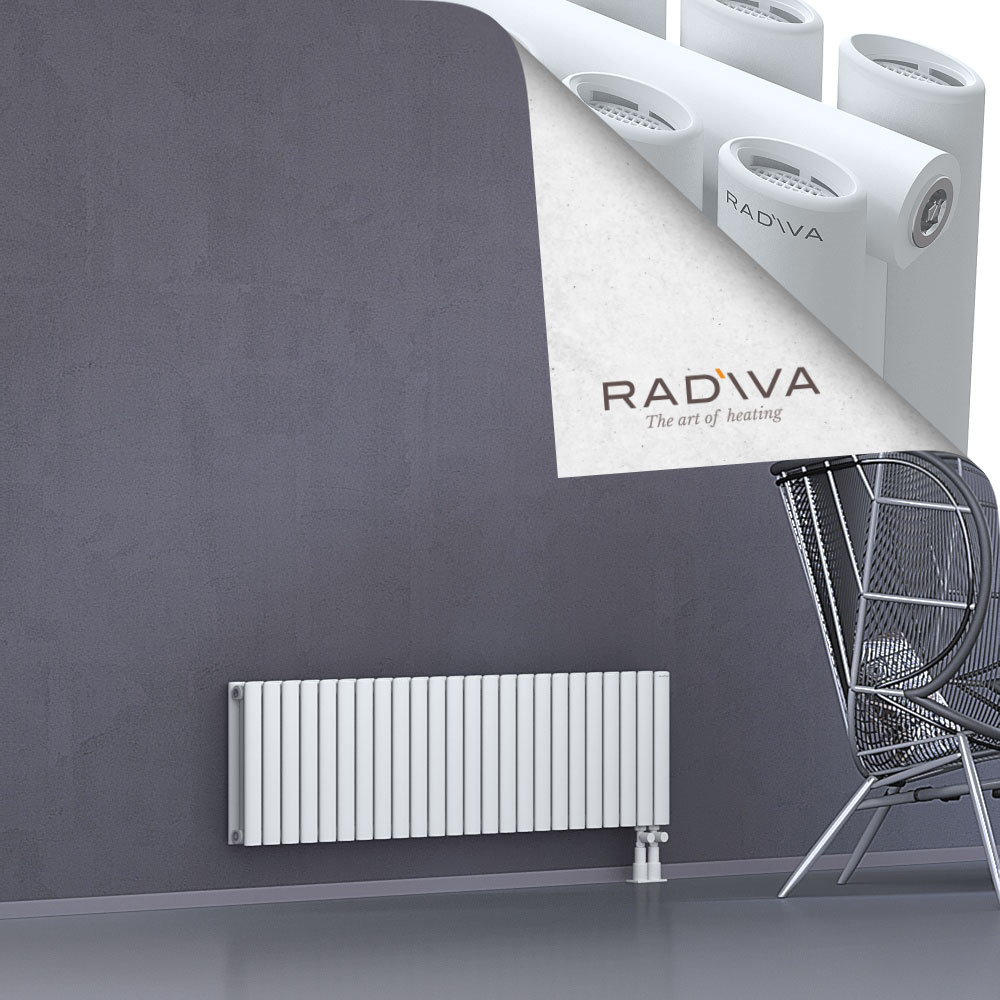 Tano Aluminium Radiator 400x1384 White - 3